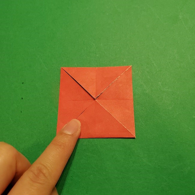 折り紙のくす玉(お正月)折り方・作り方 (7)