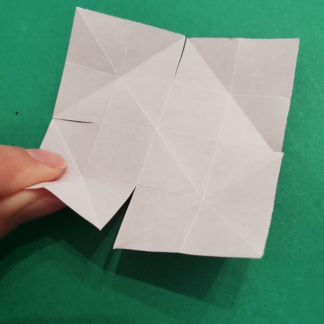 折り紙のくす玉(ハート・ミニサイズ)作り方 (10)