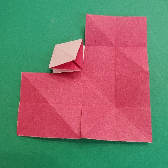折り紙のくす玉(ハート・ミニサイズ)作り方 (13)