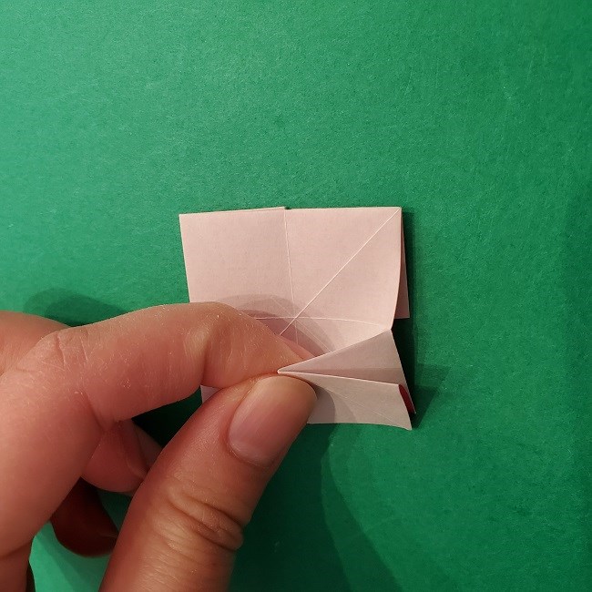折り紙のくす玉(ハート・ミニサイズ)作り方 (16)