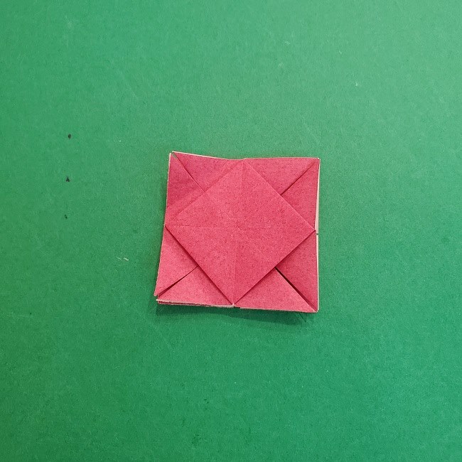 折り紙のくす玉(ハート・ミニサイズ)作り方 (19)