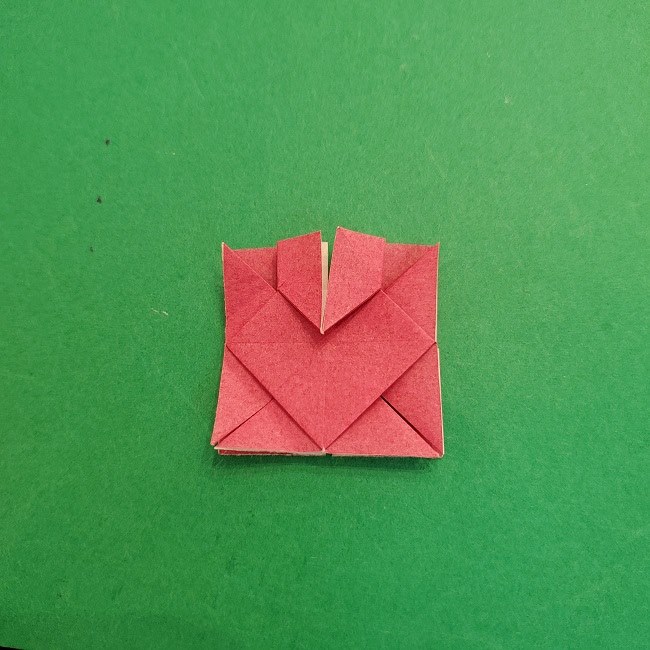 折り紙のくす玉(ハート・ミニサイズ)作り方 (21)