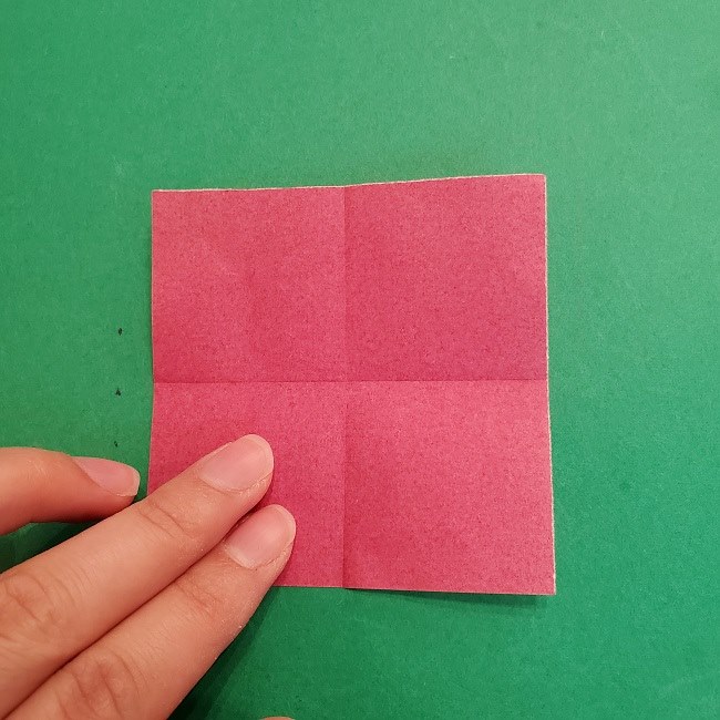 折り紙のくす玉(ハート・ミニサイズ)作り方 (3)