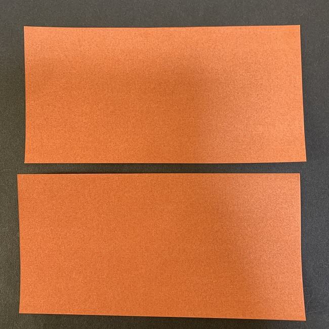 折り紙のチョコレート(立体)：用意するもの (1)
