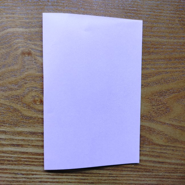 折り紙のハート(二色)の折り方・作り方 (1)