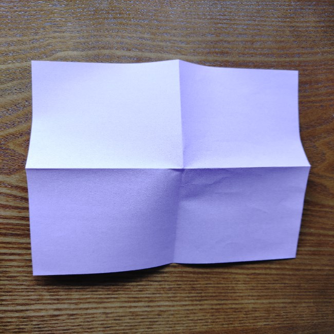 折り紙のハート(二色)の折り方・作り方 (3)