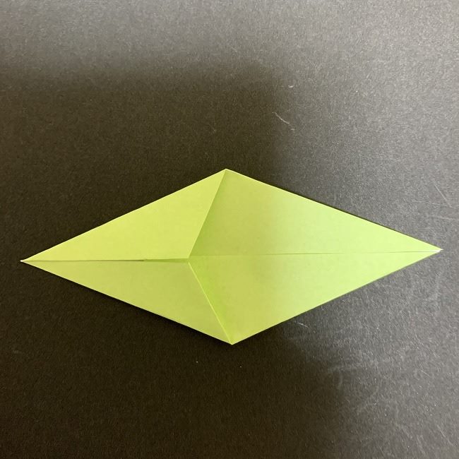 折り紙のプレゼントボックス(平面)：折り方作り方 (10)