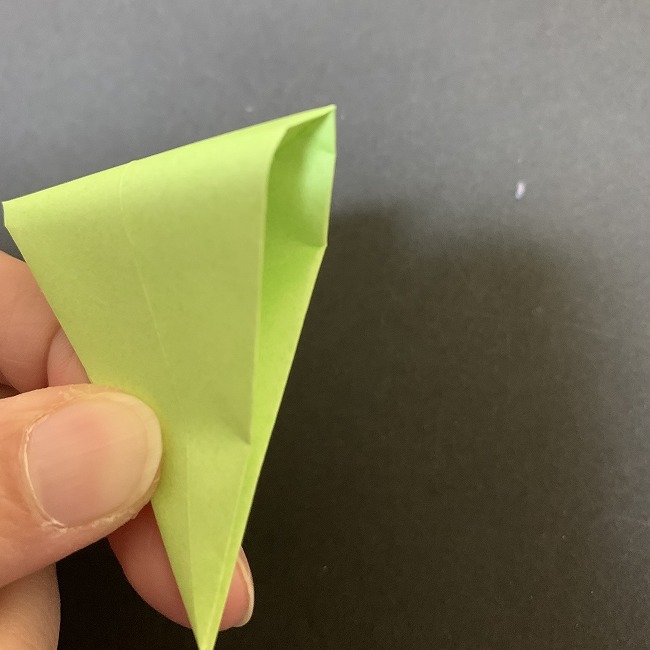 折り紙のプレゼントボックス(平面)：折り方作り方 (11)