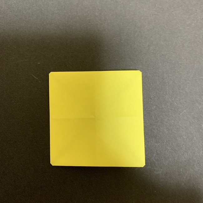 折り紙のプレゼントボックス(平面)：折り方作り方 (5)