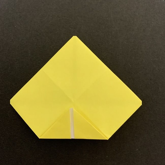 折り紙のプレゼントボックス(平面)：折り方作り方 (6)