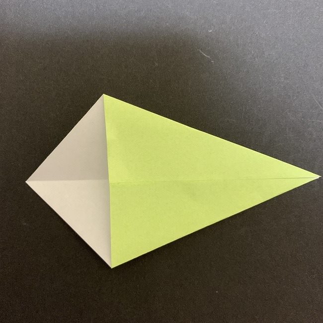 折り紙のプレゼントボックス(平面)：折り方作り方 (9)