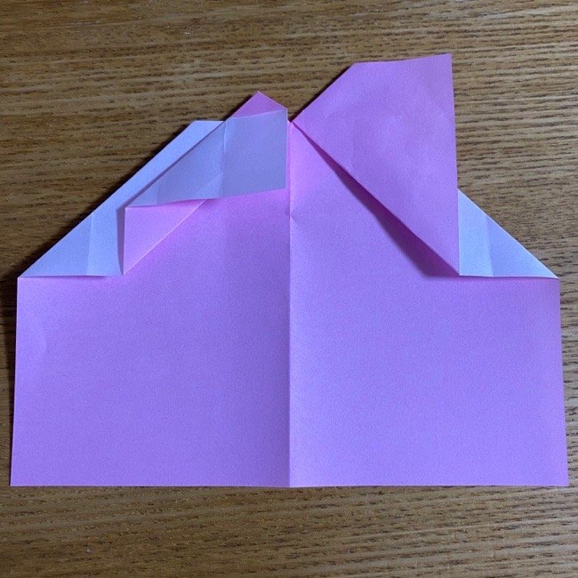 折り紙の腕時計(ハート型)の折り方・作り方 (16)