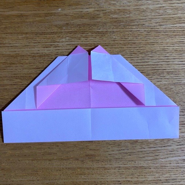 折り紙の腕時計(ハート型)の折り方・作り方 (18)