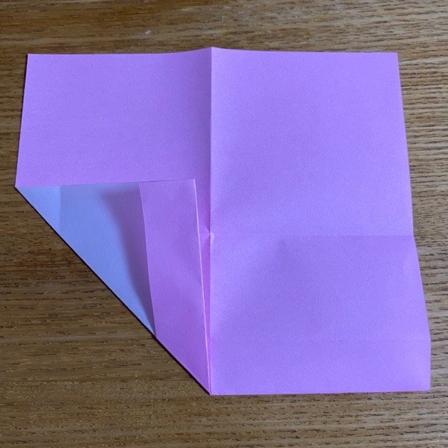折り紙の腕時計(ハート型)の折り方・作り方 (8)