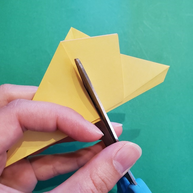 松竹梅【梅】の折り紙は正月飾りにも使える！折り方・作り方 (12)
