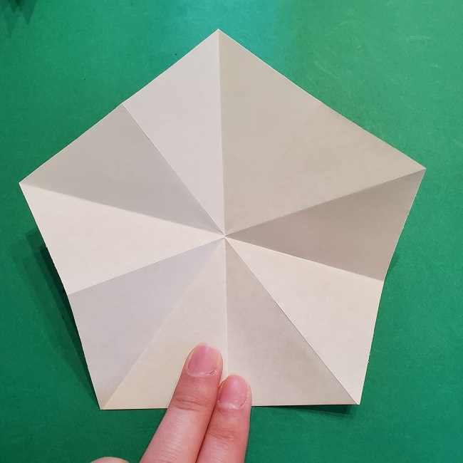 松竹梅【梅】の折り紙は正月飾りにも使える！折り方・作り方 (14)