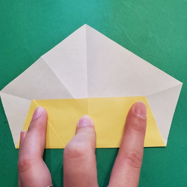 松竹梅【梅】の折り紙は正月飾りにも使える！折り方・作り方 (15)