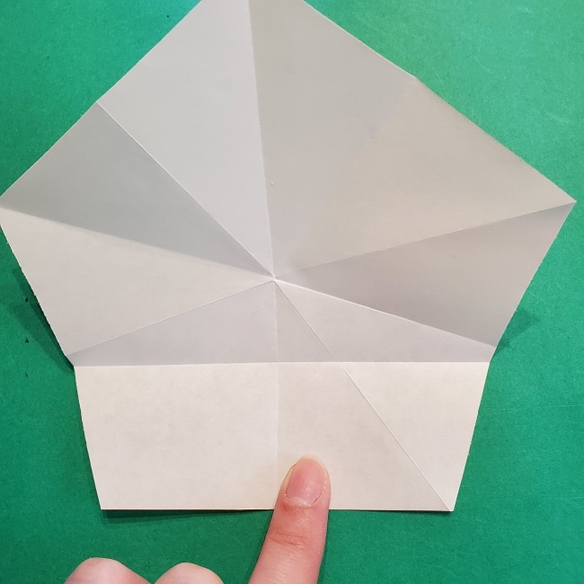 松竹梅【梅】の折り紙は正月飾りにも使える！折り方・作り方 (16)