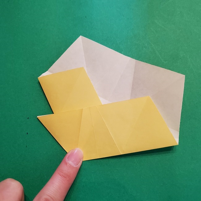 松竹梅【梅】の折り紙は正月飾りにも使える！折り方・作り方 (19)