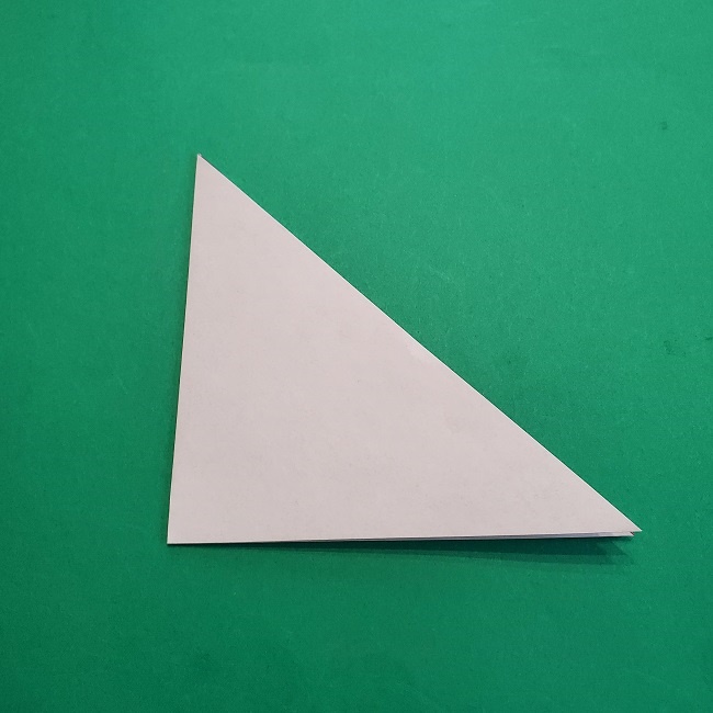椿の折り紙(立体)の作り方・折り方 (3)