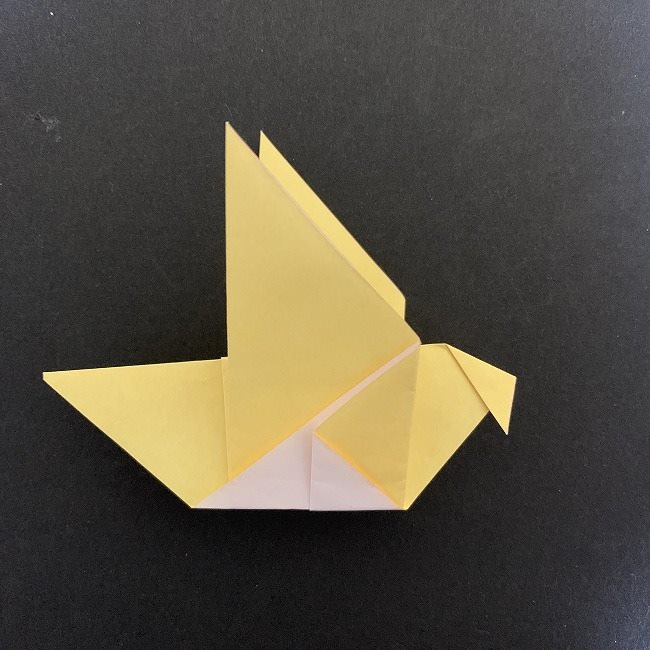 羽ばたく鳩の折り紙＊折り方 (11)