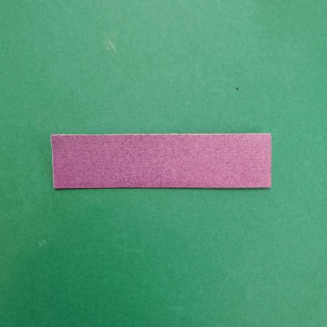 胡蝶しのぶの髪飾りの作り方(折り紙は紫色) (12)