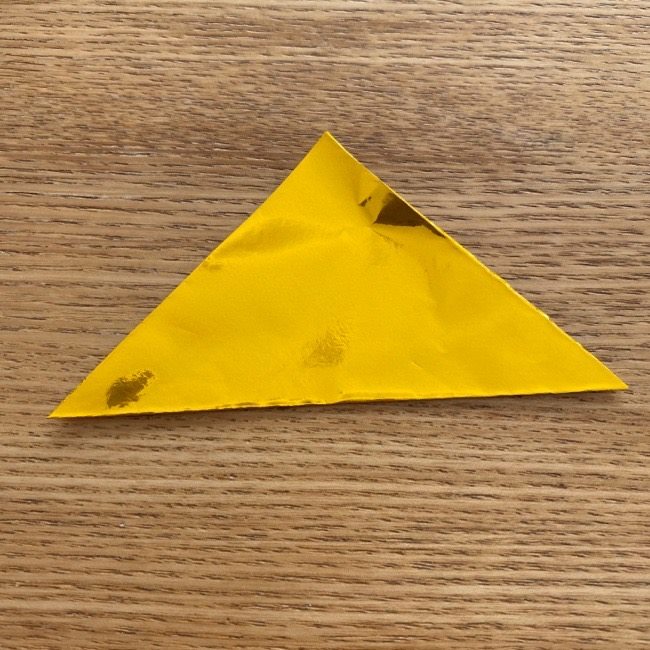 雛人形の扇子の折り紙：折り方 (2)