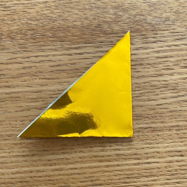 雛人形の扇子の折り紙：折り方 (3)