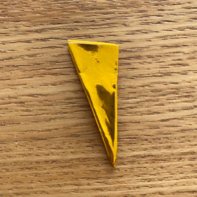 雛人形の扇子の折り紙：折り方 (8)