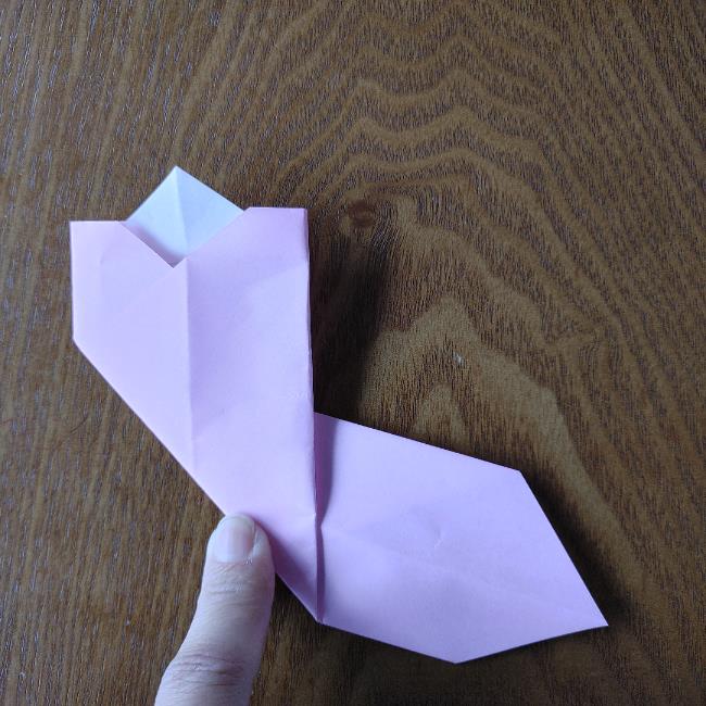 お雛様の箸袋 折り紙の折り方作り方 簡単かわいい3月にピッタリなアレンジ 子供と楽しむ折り紙 工作