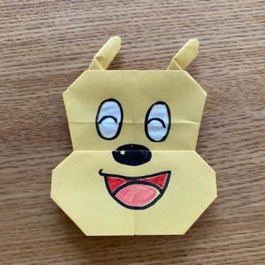 アンパンマン 名犬チーズ 折り紙の折り方作り方 簡単でかわいいキャラクター 子供と楽しむ折り紙 工作