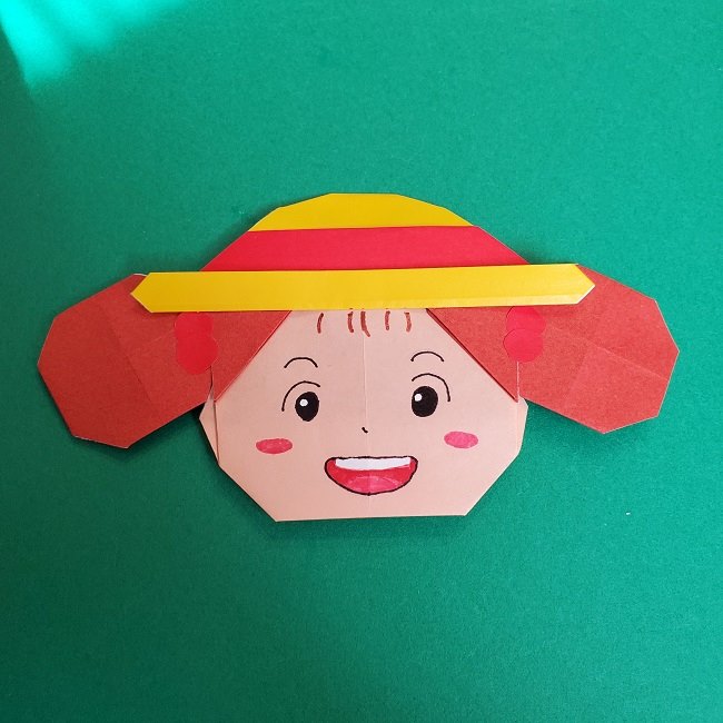 トトロのめいちゃん 折り紙の折り方 作り方 簡単かわいいキャラクター 子供と楽しむ折り紙 工作
