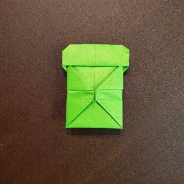 マリオの折り紙 折り方 簡単 １枚でok は ルイージにもなる作り方 子供と楽しむ折り紙 工作