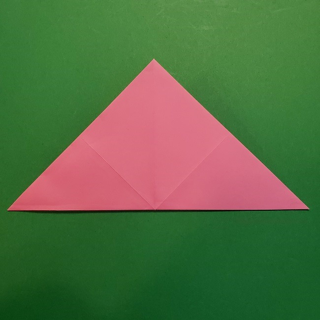 4月の折り紙 チューリップ(立体)の花＊作り方折り方 (11)