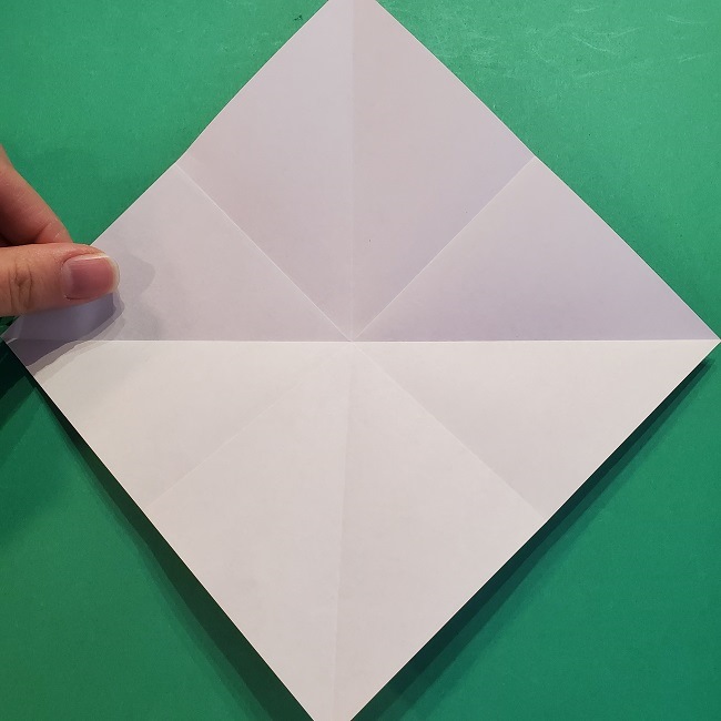 4月の折り紙 チューリップ(立体)の花＊作り方折り方 (8)