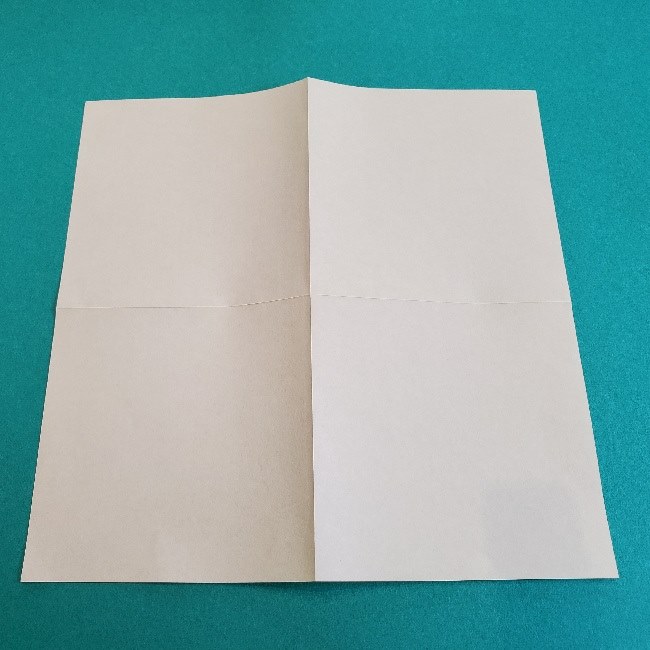 あつまれどうぶつの森の折り紙 簡単ジュンの折り方作り方 (1)