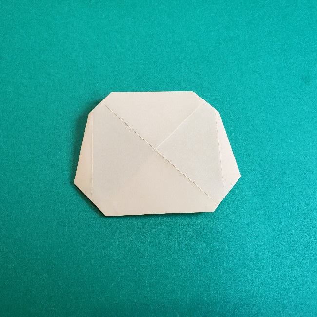 あつまれどうぶつの森の折り紙 簡単ジュンの折り方作り方 (12)