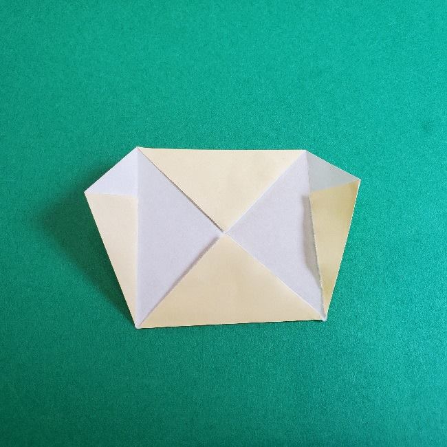 あつまれどうぶつの森の折り紙 簡単ジュンの折り方作り方 (9)
