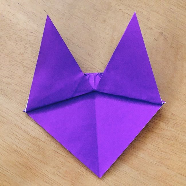 あつ森キャラの折り紙ブーケの折り方作り方 (8)