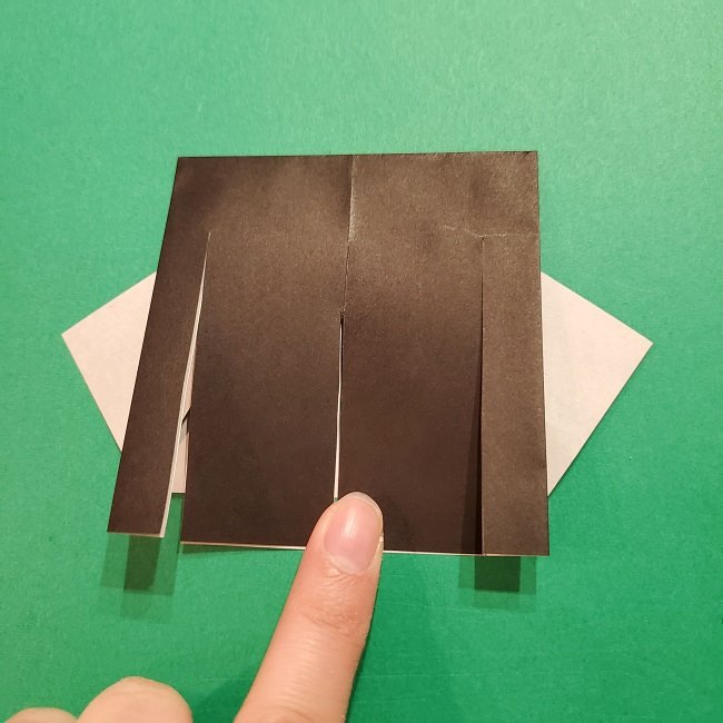 きめつのやいばの折り紙 胡蝶カナエの折り方作り方 (15)