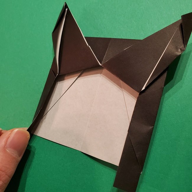 きめつのやいばの折り紙 胡蝶カナエの折り方作り方 (21)