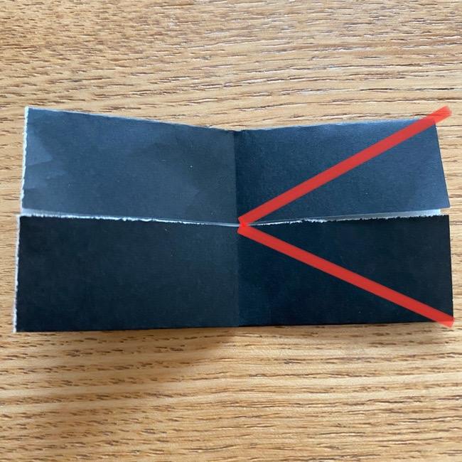 きめつのやいばの折り紙『かすがいがらす』折り方作り方 (19)