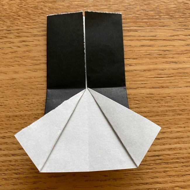きめつのやいばの折り紙『かすがいがらす』折り方作り方 (21)