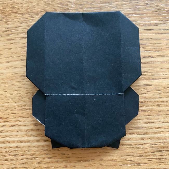 きめつのやいばの折り紙『かすがいがらす』折り方作り方 (32)