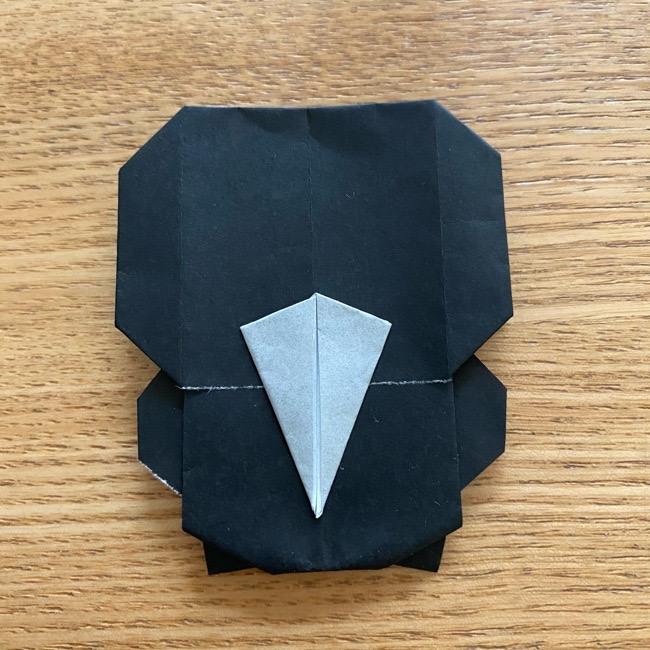 きめつのやいばの折り紙『かすがいがらす』折り方作り方 (44)