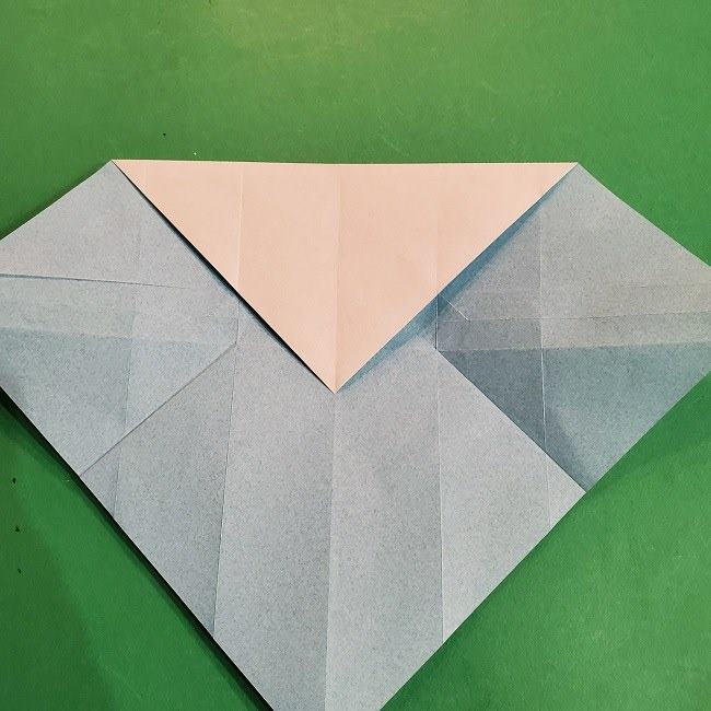 すみっこぐらしの折り紙 かばんの折り方・作り方 (18)