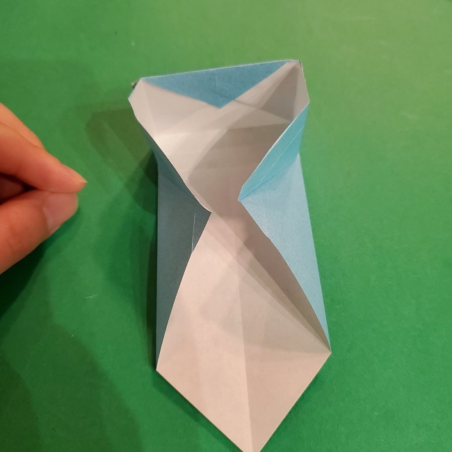 すみっこぐらしの折り紙 かばんの折り方・作り方 (26)