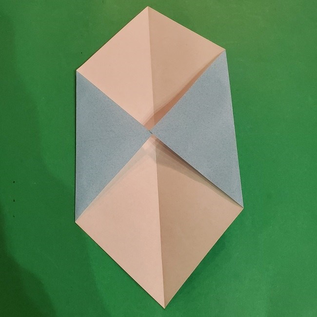 すみっこぐらしの折り紙 かばんの折り方・作り方 (5)