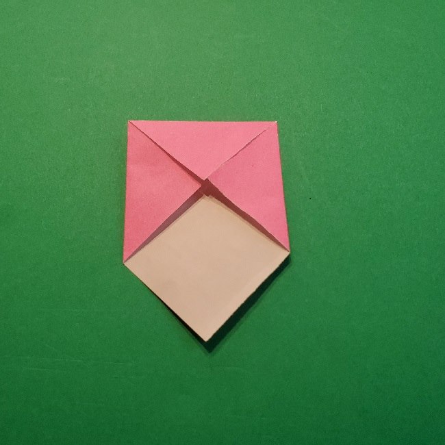 どうぶつの森の折り方「ももこ」の折り紙 (5)