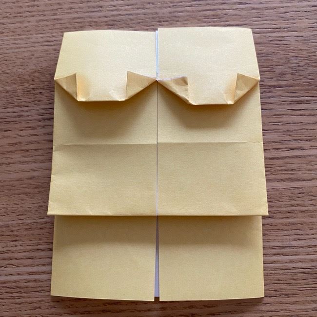 アンパンマン『チーズ』折り紙の折り方作り方 (24)